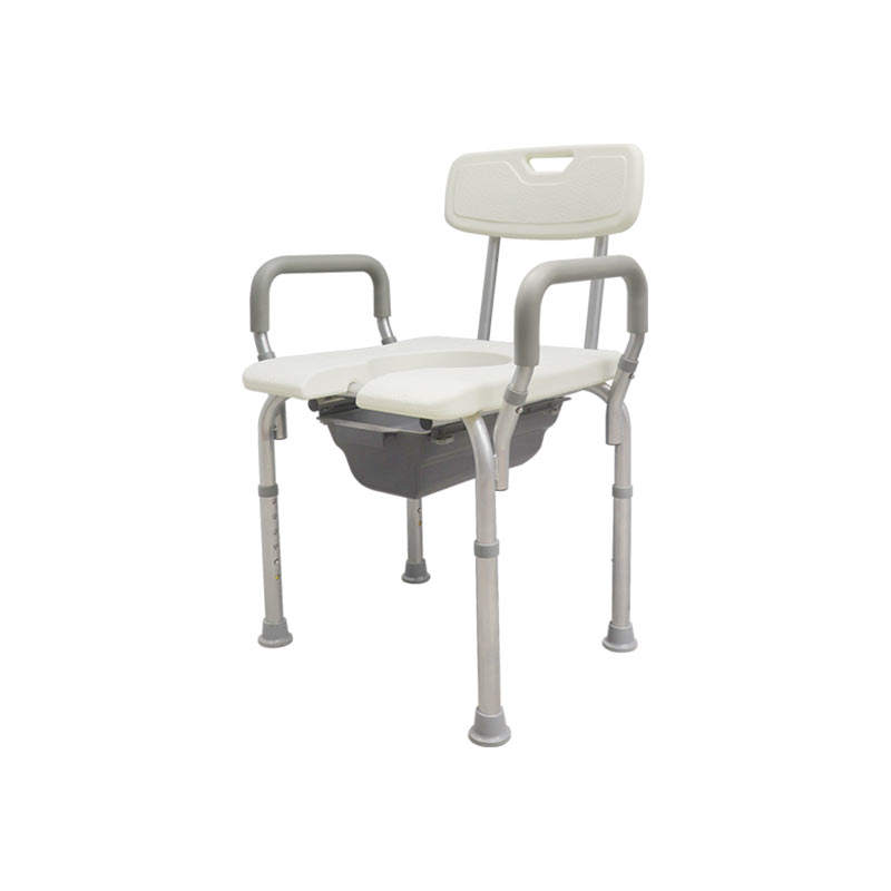 What should I pay attention to when using a shower chair for disabled people?